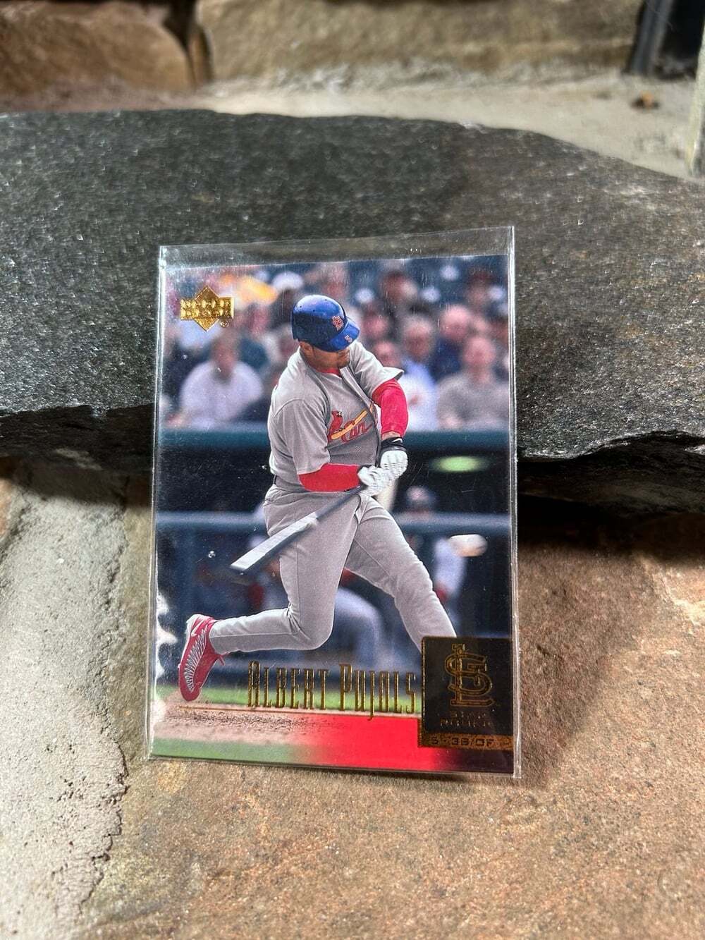 2001 Upper Deck UD Albert Pujols RC #295 Star Rookie Card Cardinals Angels MLB